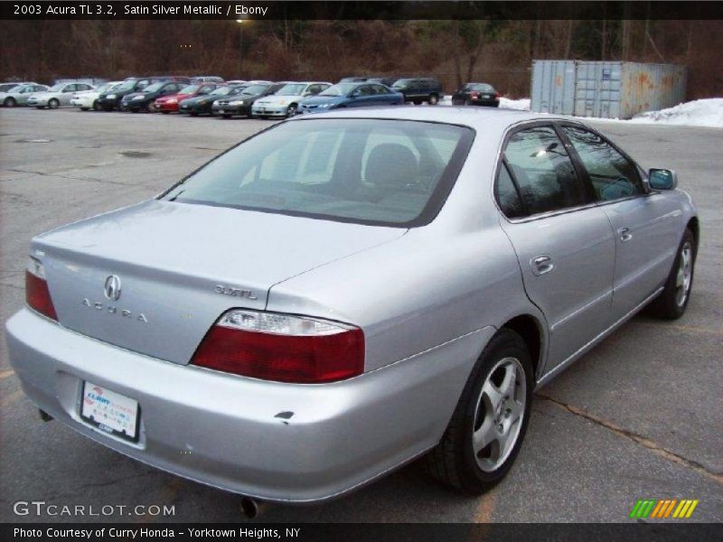 Satin Silver Metallic / Ebony 2003 Acura TL 3.2