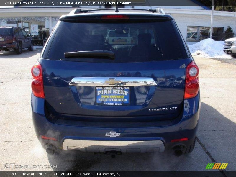 Navy Blue Metallic / Jet Black/Light Titanium 2010 Chevrolet Equinox LTZ