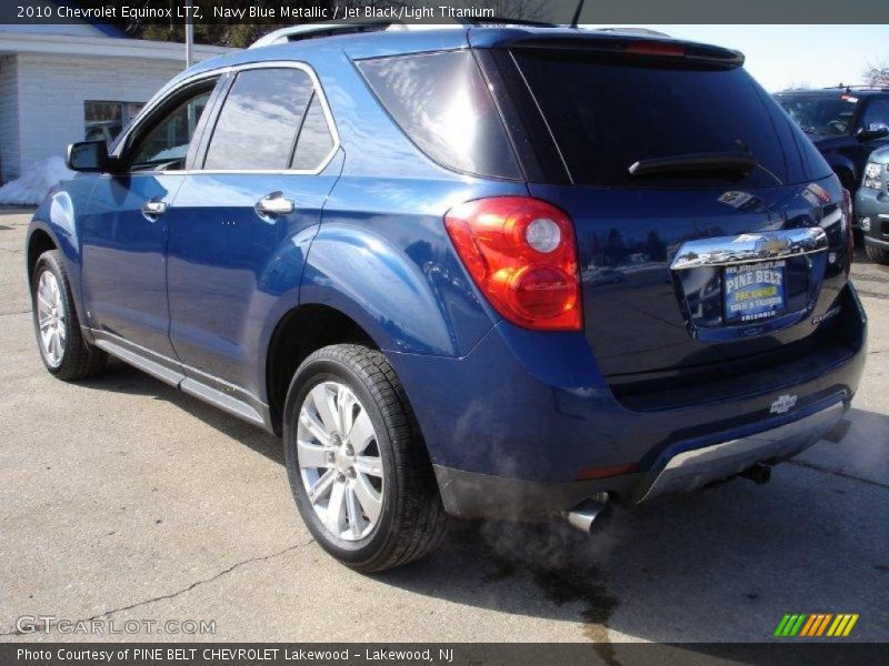 Navy Blue Metallic / Jet Black/Light Titanium 2010 Chevrolet Equinox LTZ