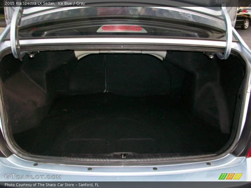 Ice Blue / Gray 2005 Kia Spectra LX Sedan