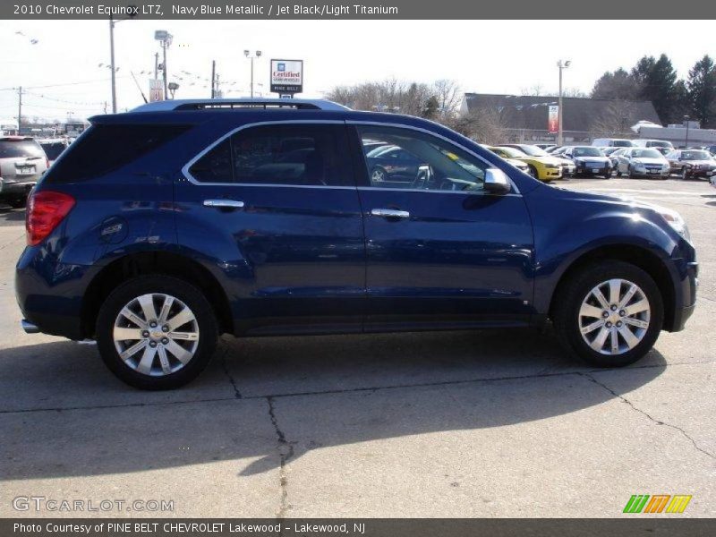 Navy Blue Metallic / Jet Black/Light Titanium 2010 Chevrolet Equinox LTZ