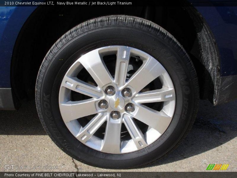 Navy Blue Metallic / Jet Black/Light Titanium 2010 Chevrolet Equinox LTZ
