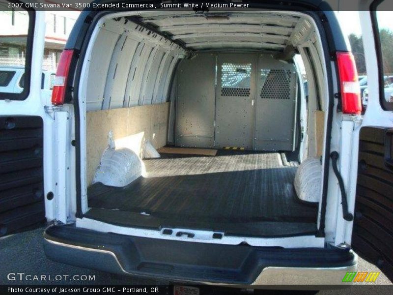Summit White / Medium Pewter 2007 GMC Savana Van 3500 Extended Commercial