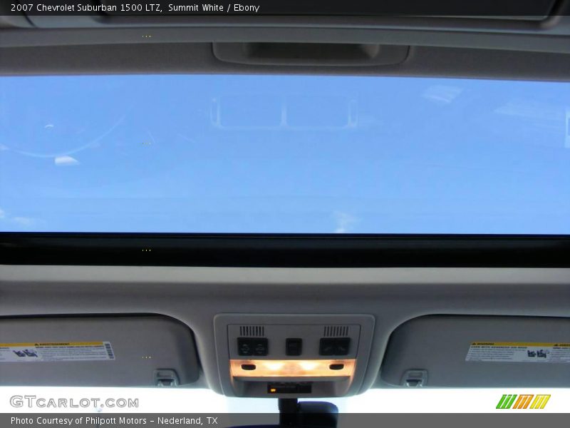 Summit White / Ebony 2007 Chevrolet Suburban 1500 LTZ