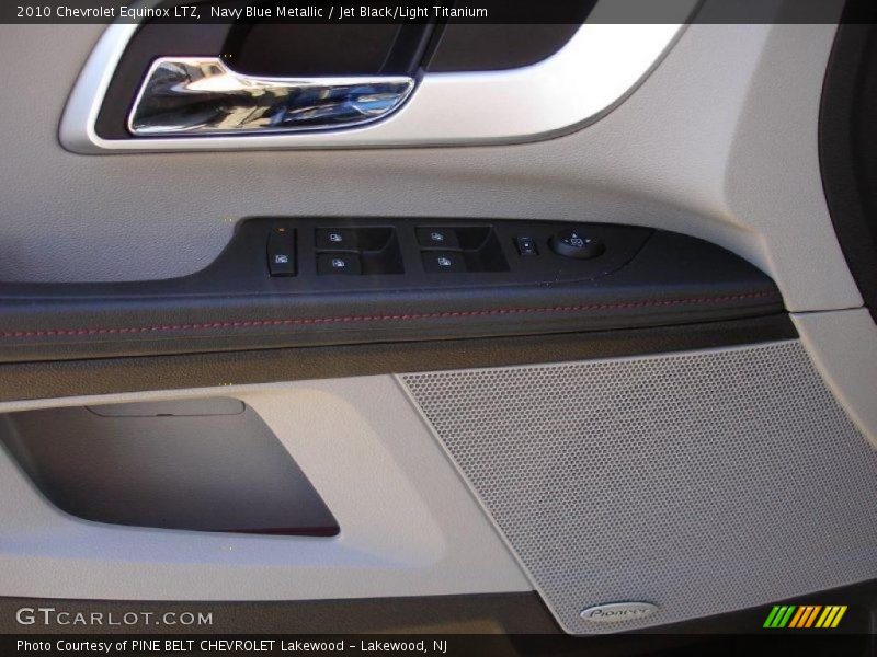 Navy Blue Metallic / Jet Black/Light Titanium 2010 Chevrolet Equinox LTZ