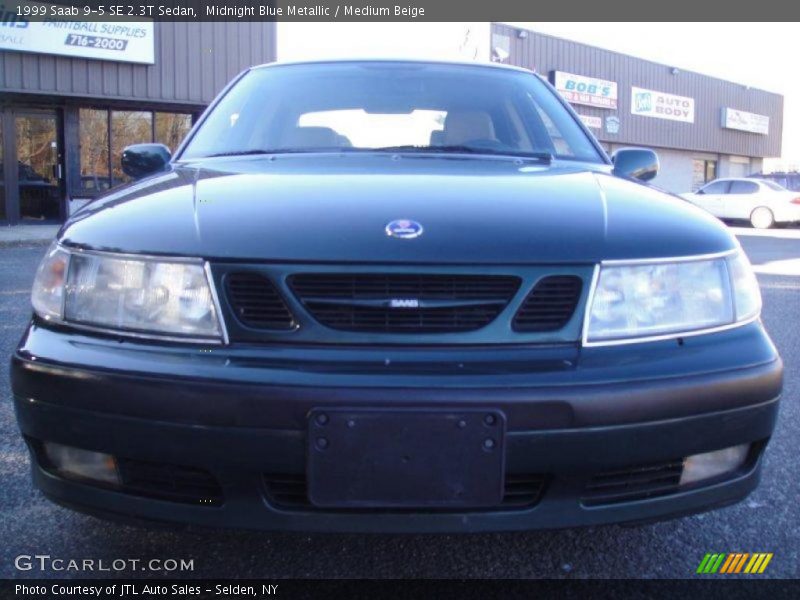 Midnight Blue Metallic / Medium Beige 1999 Saab 9-5 SE 2.3T Sedan