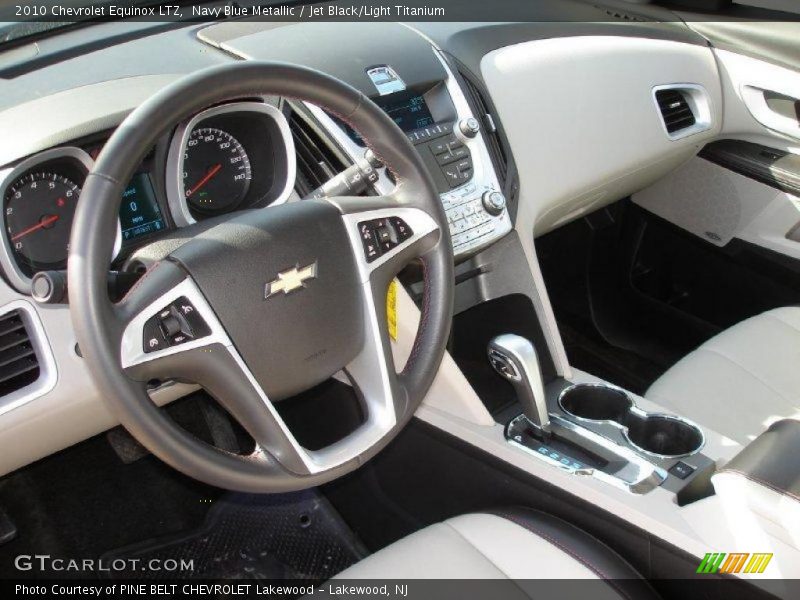 Navy Blue Metallic / Jet Black/Light Titanium 2010 Chevrolet Equinox LTZ