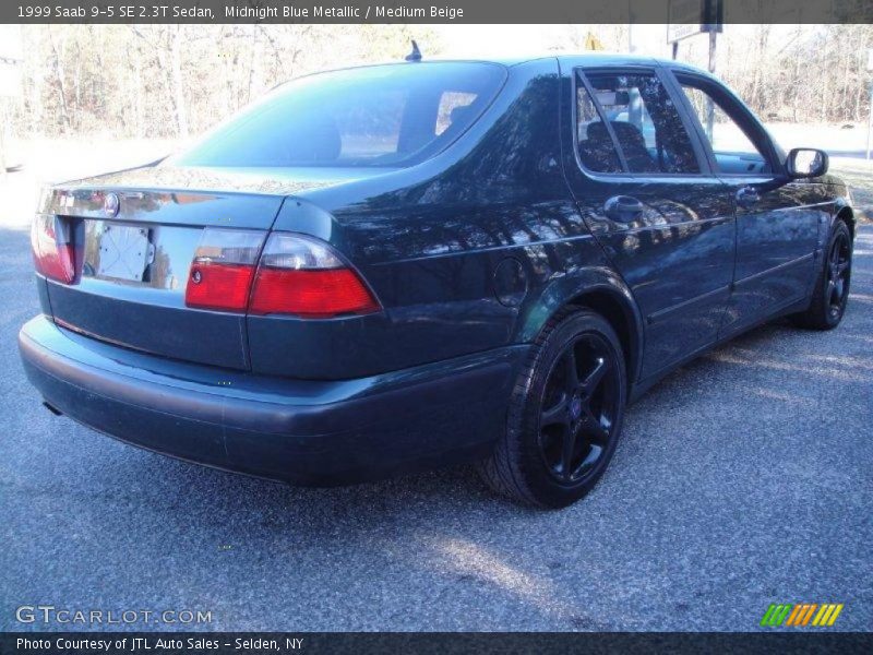 Midnight Blue Metallic / Medium Beige 1999 Saab 9-5 SE 2.3T Sedan