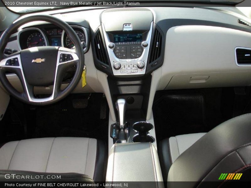 Navy Blue Metallic / Jet Black/Light Titanium 2010 Chevrolet Equinox LTZ