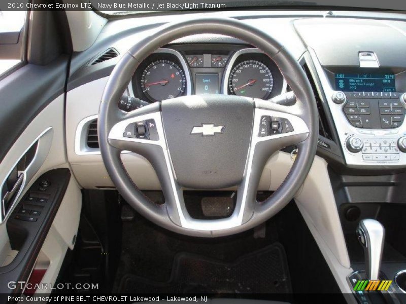 Navy Blue Metallic / Jet Black/Light Titanium 2010 Chevrolet Equinox LTZ