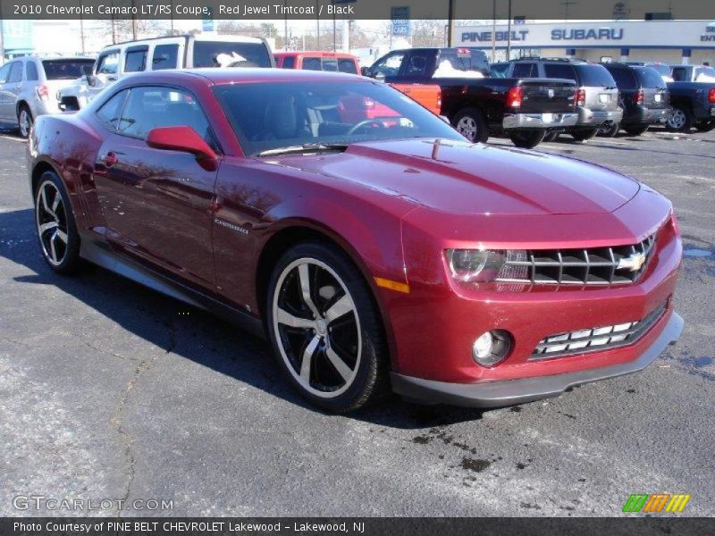 Red Jewel Tintcoat / Black 2010 Chevrolet Camaro LT/RS Coupe