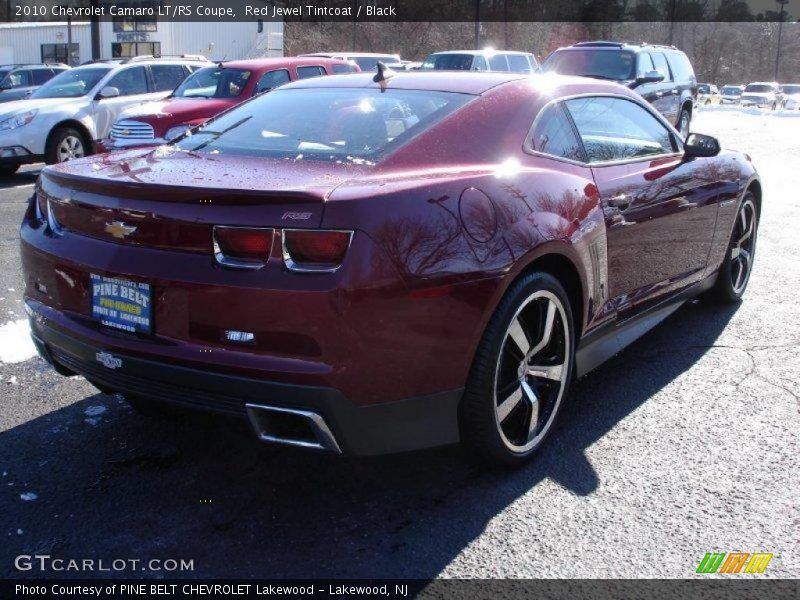 Red Jewel Tintcoat / Black 2010 Chevrolet Camaro LT/RS Coupe