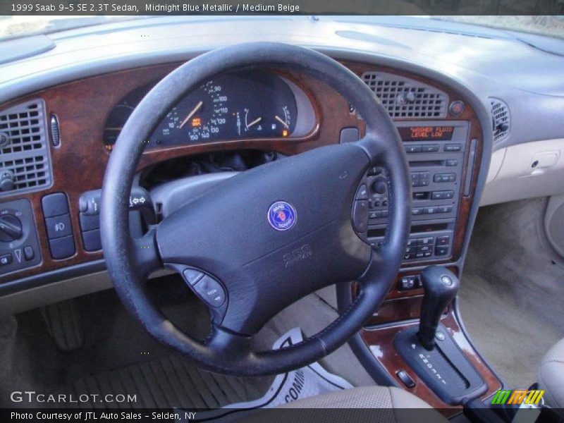 Midnight Blue Metallic / Medium Beige 1999 Saab 9-5 SE 2.3T Sedan