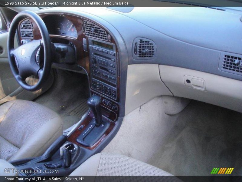 Midnight Blue Metallic / Medium Beige 1999 Saab 9-5 SE 2.3T Sedan