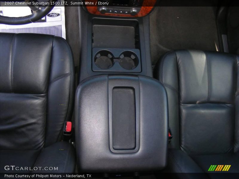 Summit White / Ebony 2007 Chevrolet Suburban 1500 LTZ