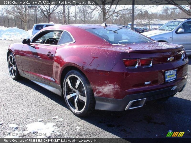 Red Jewel Tintcoat / Black 2010 Chevrolet Camaro LT/RS Coupe