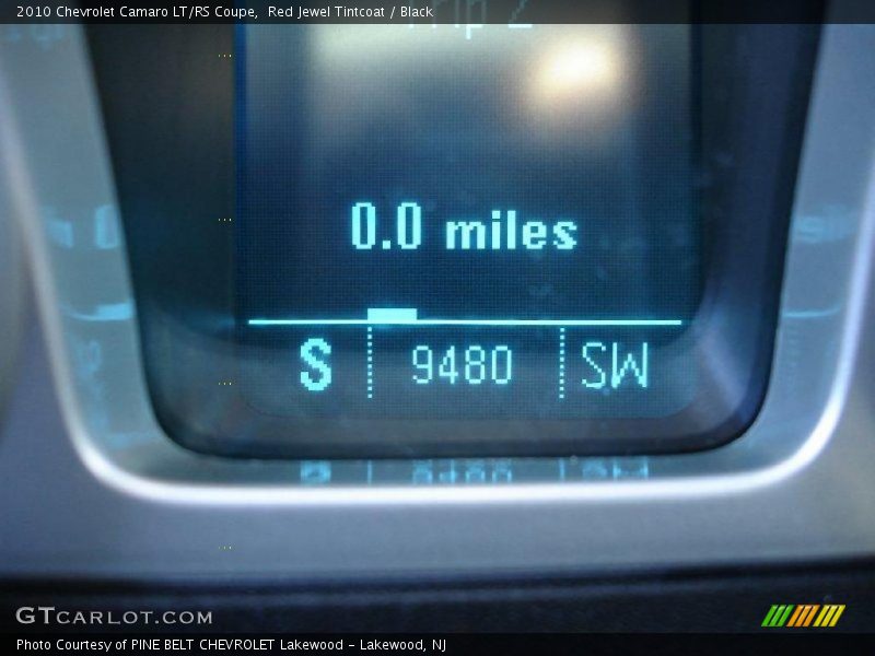 Red Jewel Tintcoat / Black 2010 Chevrolet Camaro LT/RS Coupe