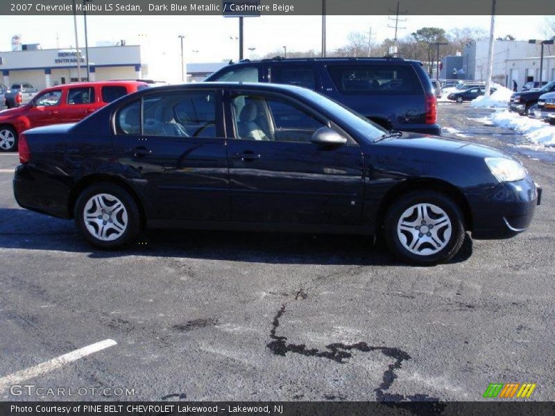 Dark Blue Metallic / Cashmere Beige 2007 Chevrolet Malibu LS Sedan