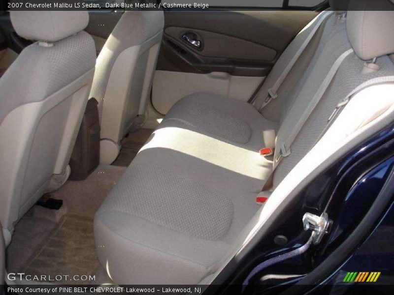Dark Blue Metallic / Cashmere Beige 2007 Chevrolet Malibu LS Sedan