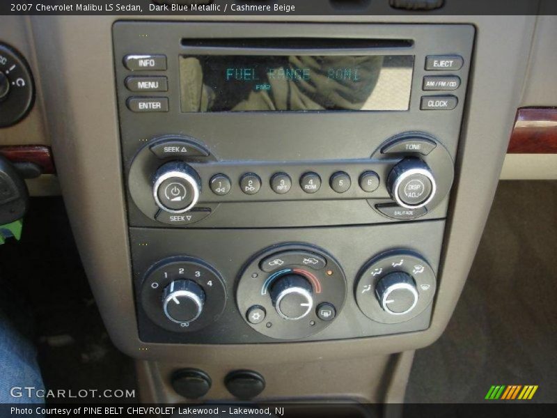 Dark Blue Metallic / Cashmere Beige 2007 Chevrolet Malibu LS Sedan
