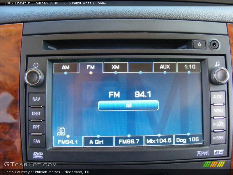 Summit White / Ebony 2007 Chevrolet Suburban 1500 LTZ