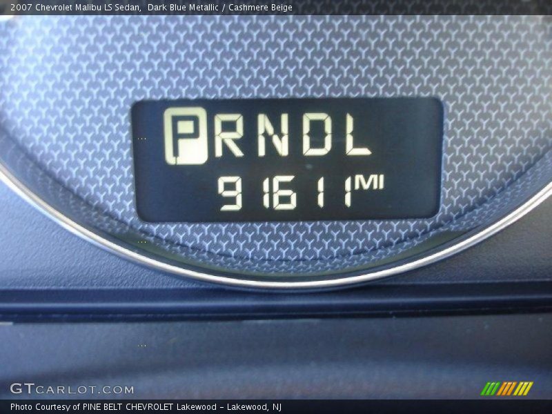 Dark Blue Metallic / Cashmere Beige 2007 Chevrolet Malibu LS Sedan