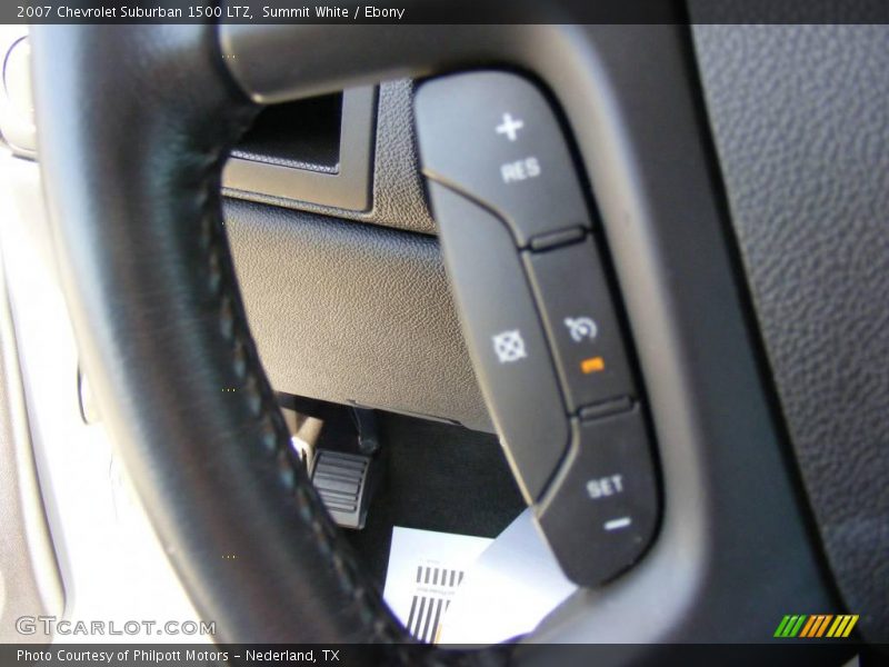 Summit White / Ebony 2007 Chevrolet Suburban 1500 LTZ