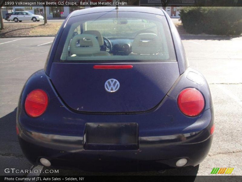 Batik Blue Metallic / Cream 1999 Volkswagen New Beetle GLS Coupe