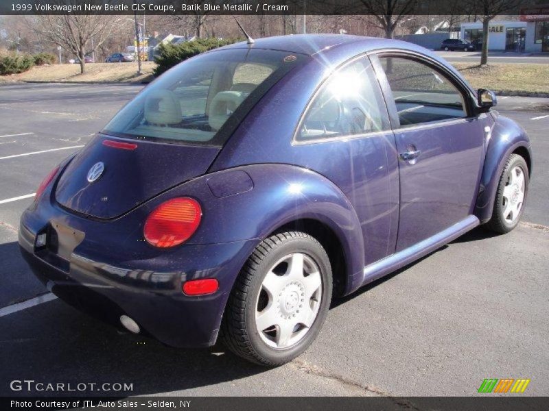 Batik Blue Metallic / Cream 1999 Volkswagen New Beetle GLS Coupe