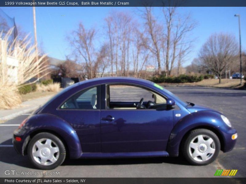 Batik Blue Metallic / Cream 1999 Volkswagen New Beetle GLS Coupe