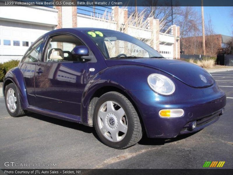 Batik Blue Metallic / Cream 1999 Volkswagen New Beetle GLS Coupe