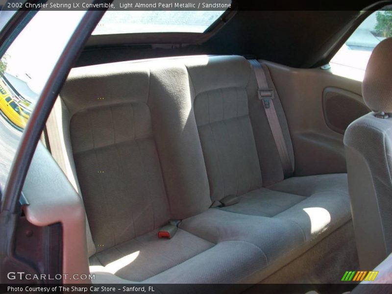 Light Almond Pearl Metallic / Sandstone 2002 Chrysler Sebring LX Convertible