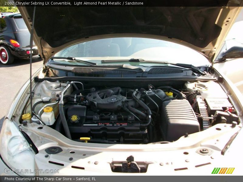 Light Almond Pearl Metallic / Sandstone 2002 Chrysler Sebring LX Convertible