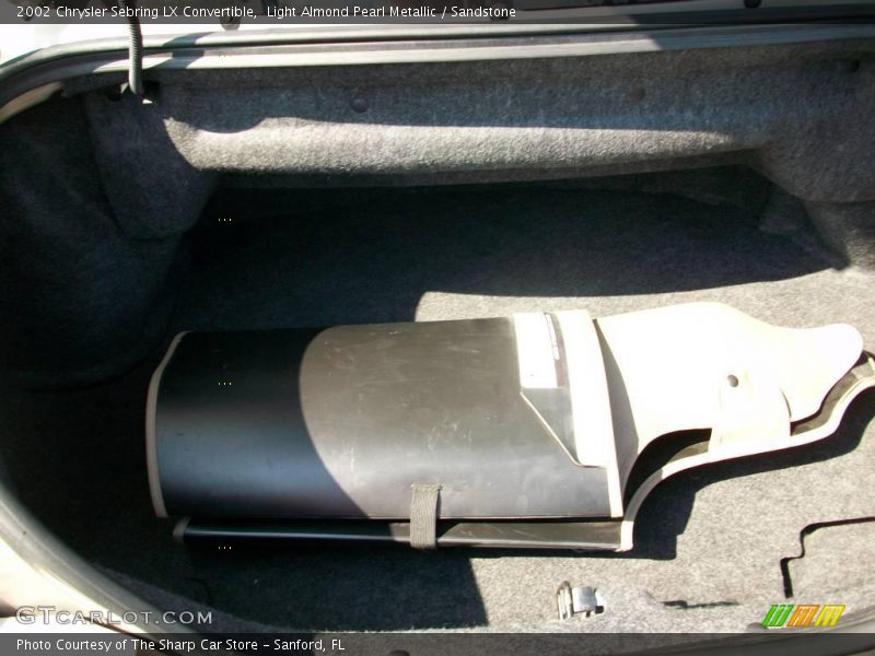 Light Almond Pearl Metallic / Sandstone 2002 Chrysler Sebring LX Convertible
