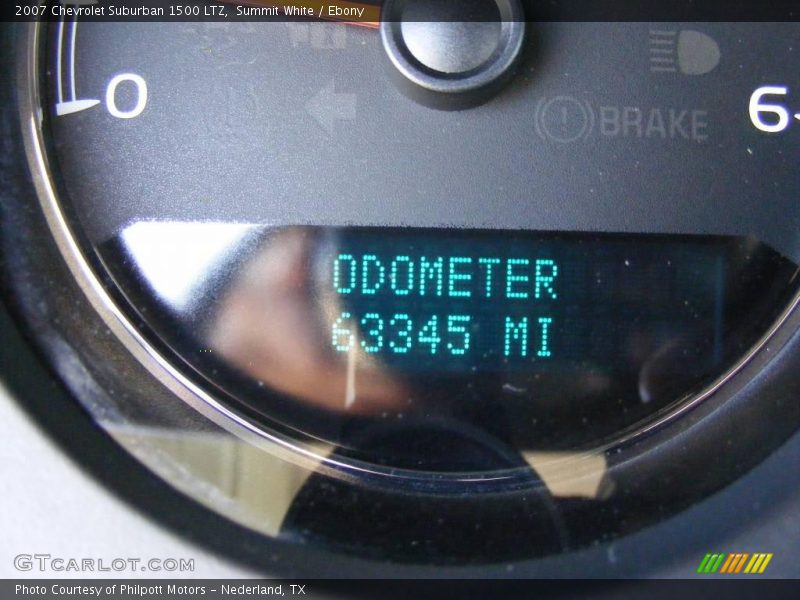 Summit White / Ebony 2007 Chevrolet Suburban 1500 LTZ