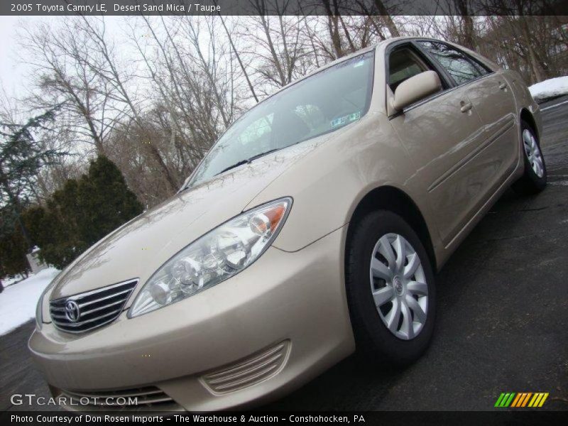 Desert Sand Mica / Taupe 2005 Toyota Camry LE