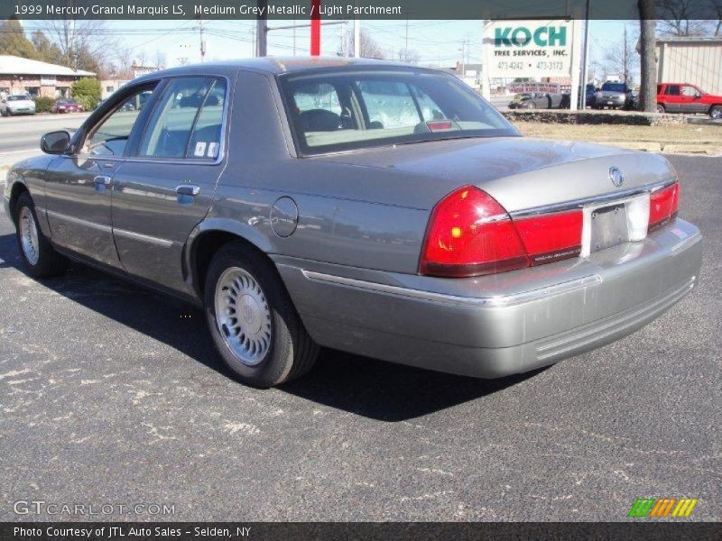 Medium Grey Metallic / Light Parchment 1999 Mercury Grand Marquis LS