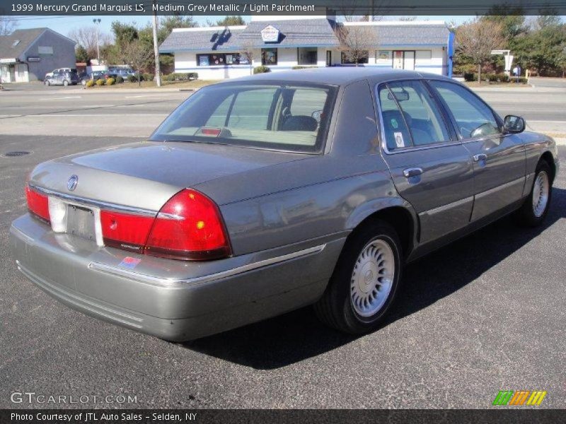 Medium Grey Metallic / Light Parchment 1999 Mercury Grand Marquis LS
