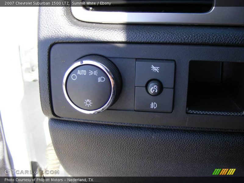 Summit White / Ebony 2007 Chevrolet Suburban 1500 LTZ