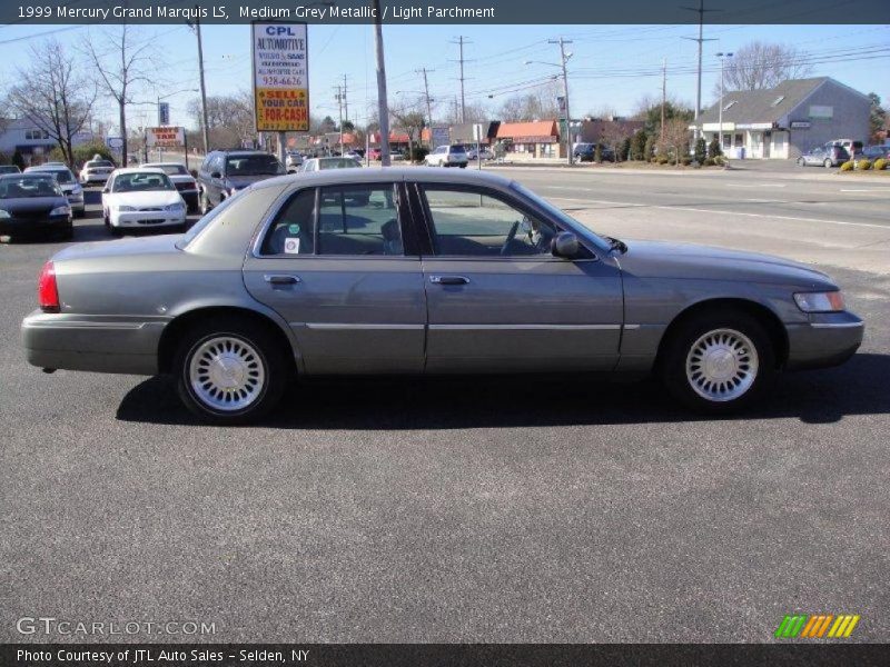 Medium Grey Metallic / Light Parchment 1999 Mercury Grand Marquis LS