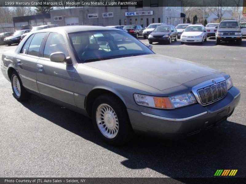 Medium Grey Metallic / Light Parchment 1999 Mercury Grand Marquis LS