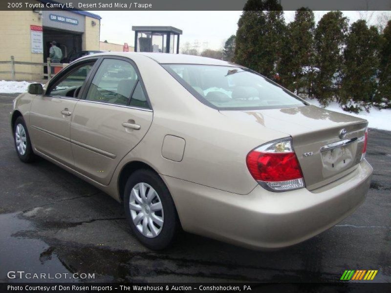 Desert Sand Mica / Taupe 2005 Toyota Camry LE