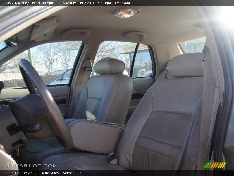 Medium Grey Metallic / Light Parchment 1999 Mercury Grand Marquis LS