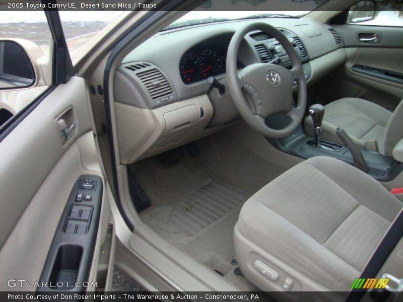 Desert Sand Mica / Taupe 2005 Toyota Camry LE
