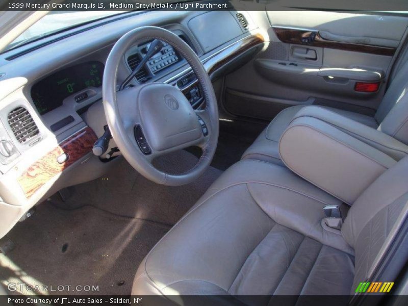 Medium Grey Metallic / Light Parchment 1999 Mercury Grand Marquis LS