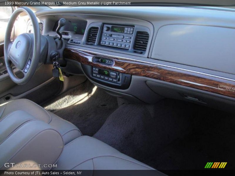 Medium Grey Metallic / Light Parchment 1999 Mercury Grand Marquis LS