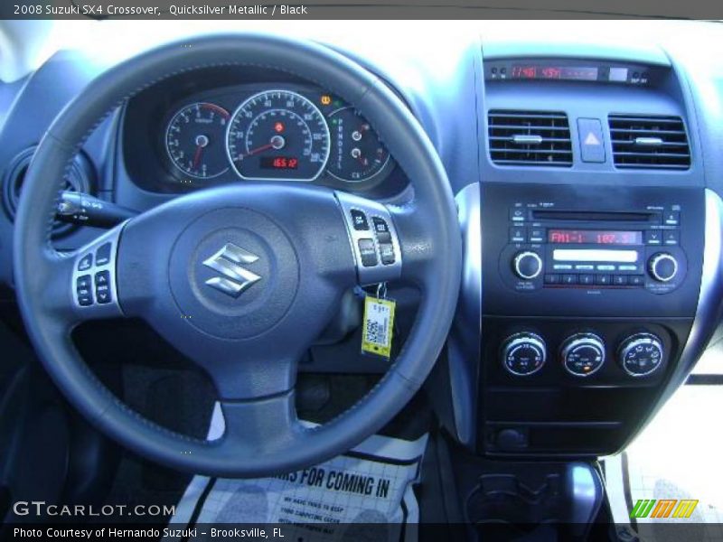 Quicksilver Metallic / Black 2008 Suzuki SX4 Crossover