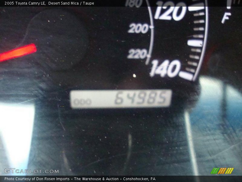 Desert Sand Mica / Taupe 2005 Toyota Camry LE