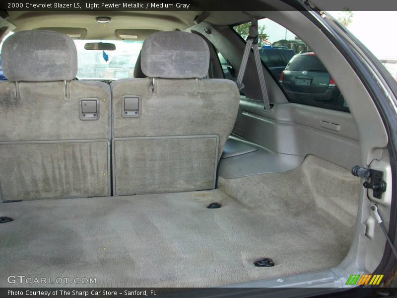 Light Pewter Metallic / Medium Gray 2000 Chevrolet Blazer LS