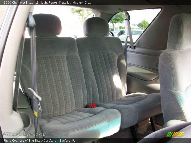 Light Pewter Metallic / Medium Gray 2000 Chevrolet Blazer LS